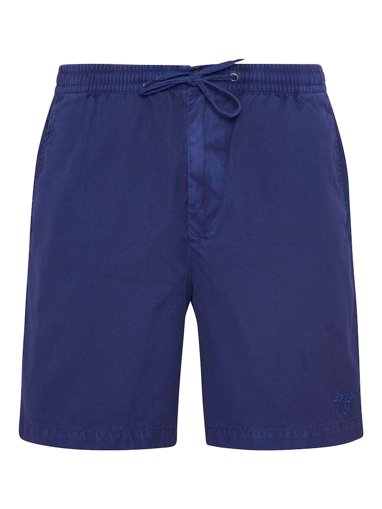 Barbour® Blue Washed Ox Oceana 100% Cotton Shorts - Image 6 of 6