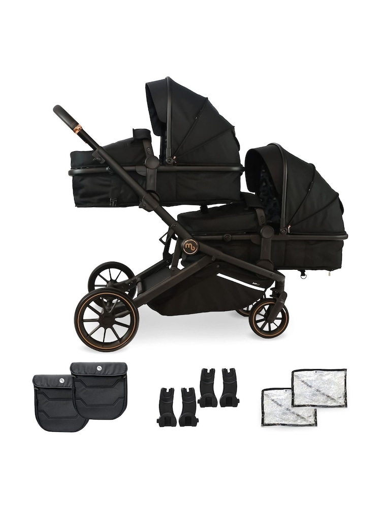 My Babiie Black MB33 Tandem Pushchair - Image 1 of 6