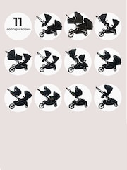 My Babiie Black MB33 Tandem Pushchair - Image 2 of 6