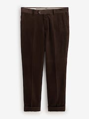 Barbour® Brown Corduroy Suit Trousers - Image 1 of 5