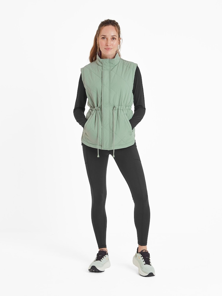 Зеленый - Tog 24 Женский жилет Cassly Padded Washed - Изображение 2 из 7
