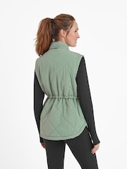 Зеленый - Tog 24 Женский жилет Cassly Padded Washed - Изображение 4 из 7