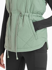 Зеленый - Tog 24 Женский жилет Cassly Padded Washed - Изображение 6 из 7
