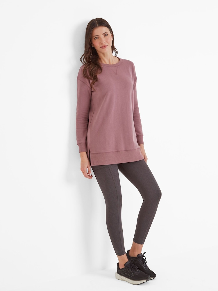 Tog 24 Purple Michelle Womens Sweat Mauve Jumper - Image 1 of 6