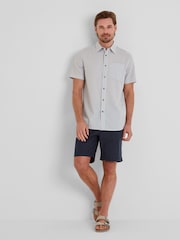 Tog 24 Light Grey Check Fenton Mens Shirt - Image 1 of 6