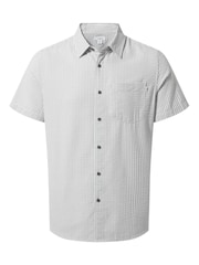 Tog 24 Light Grey Check Fenton Mens Shirt - Image 6 of 6