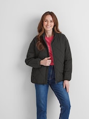 Tog 24 Washed Black Cirnan Womens Padded Jacket - Image 1 of 7