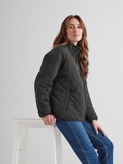 Tog 24 Washed Black Cirnan Womens Padded Jacket - Image 6 of 7