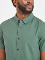 Tog 24 Green Mens Jayden 100% Cotton Shirt - Image 5 of 6
