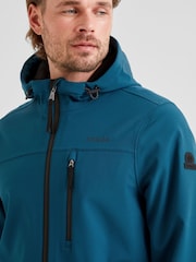 Tog 24 Marine Blue Retner Mens Softshell Hooded Jacket - Image 5 of 7