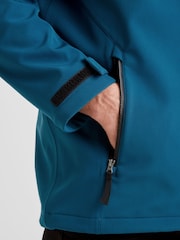 Tog 24 Marine Blue Retner Mens Softshell Hooded Jacket - Image 6 of 7