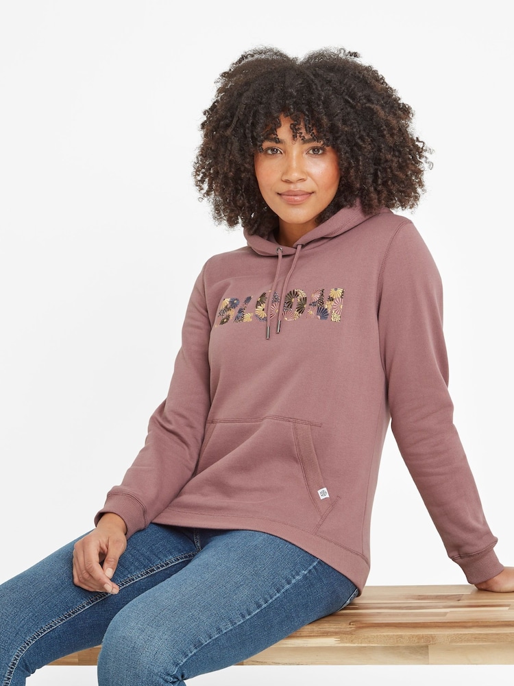 Tog 24 Mauve Purple Womens Kimberley Hoodie - Image 4 of 6