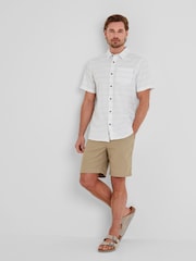 Tog 24 White Mens Sloane 100% Cotton Shirt - Image 2 of 7