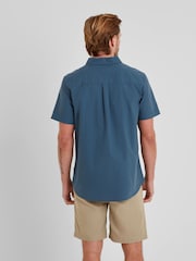 Tog 24 Blue Mens Jayden 100% Cotton Shirt - Image 2 of 6