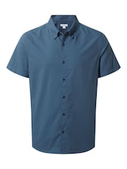 Tog 24 Blue Mens Jayden 100% Cotton Shirt - Image 6 of 6