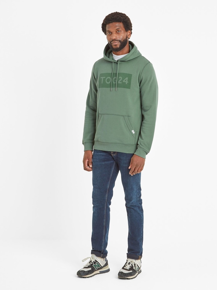 Tog 24 Green Mens Barron Hoodie - Image 1 of 6