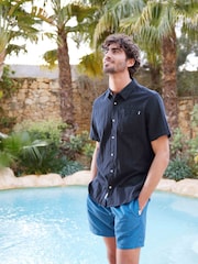 Tog 24 Blue Mens Preston 100% Cotton Shirt - Image 1 of 7
