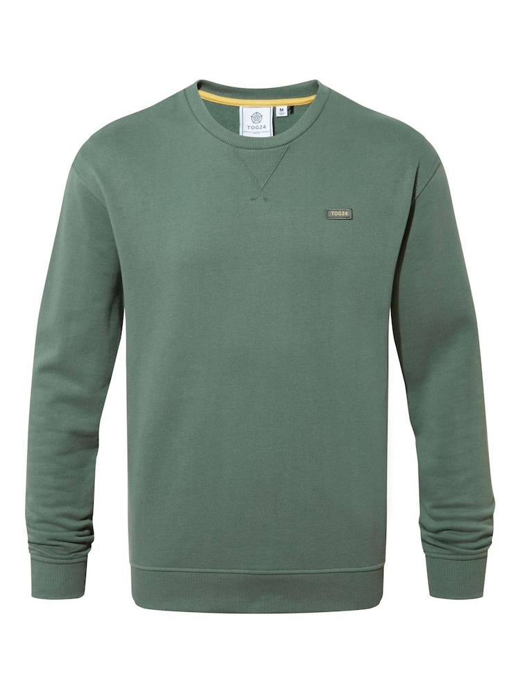 Tog 24 Green Mens Wyatt Sweatshirt - Image 6 of 6