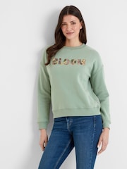 Tog 24 Green Womens Winona Sweatshirt - Image 3 of 6
