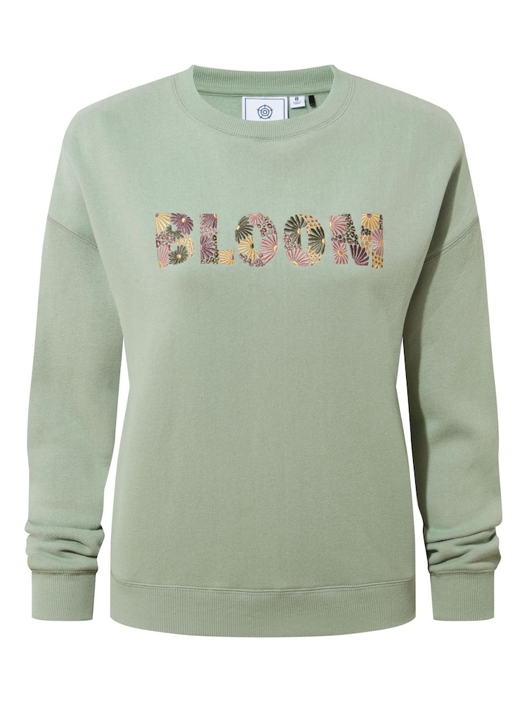 Tog 24 Green Womens Winona Sweatshirt - Image 6 of 6