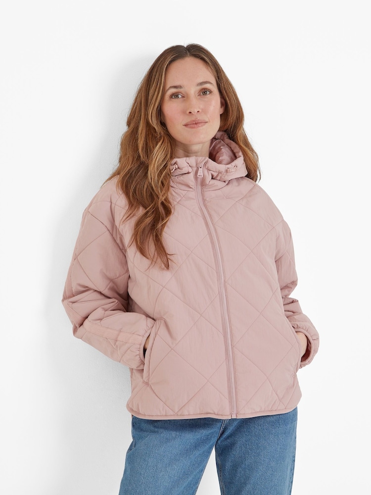 Pink - Tog 24 Orford Womens Hooded Padded Jacket - Bild 2 von 7 Pink - Tog 24 Orford Womens Hooded Padded Jacket - Bild 2 von 7