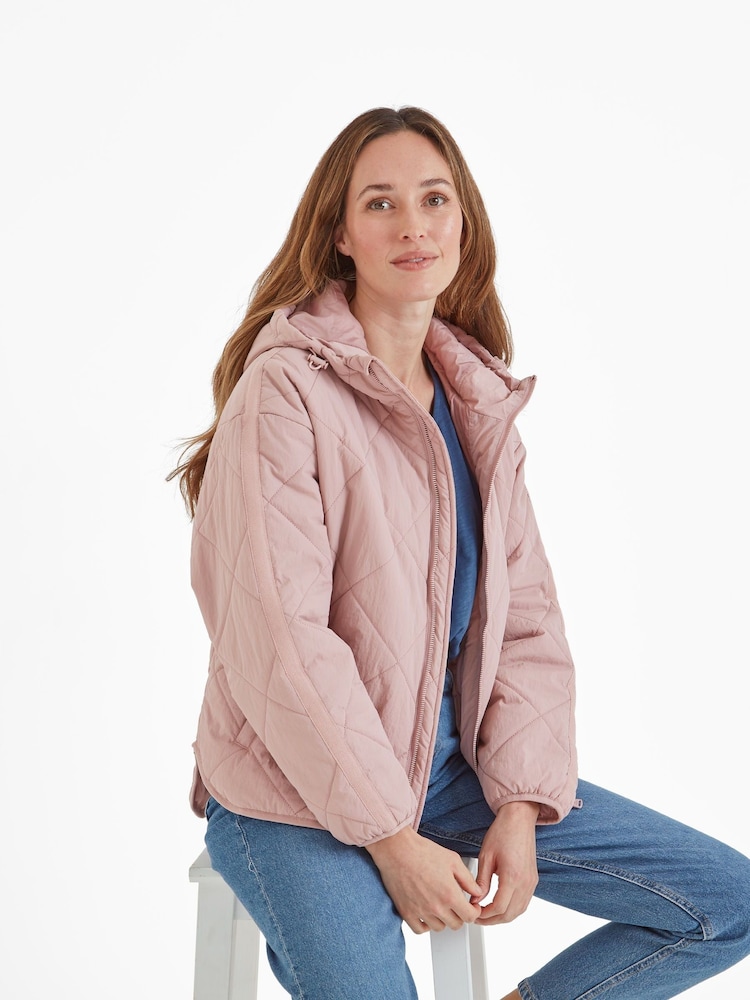 Tog 24 Pink Orford Womens Hooded Padded Jacket - Image 4 of 7
