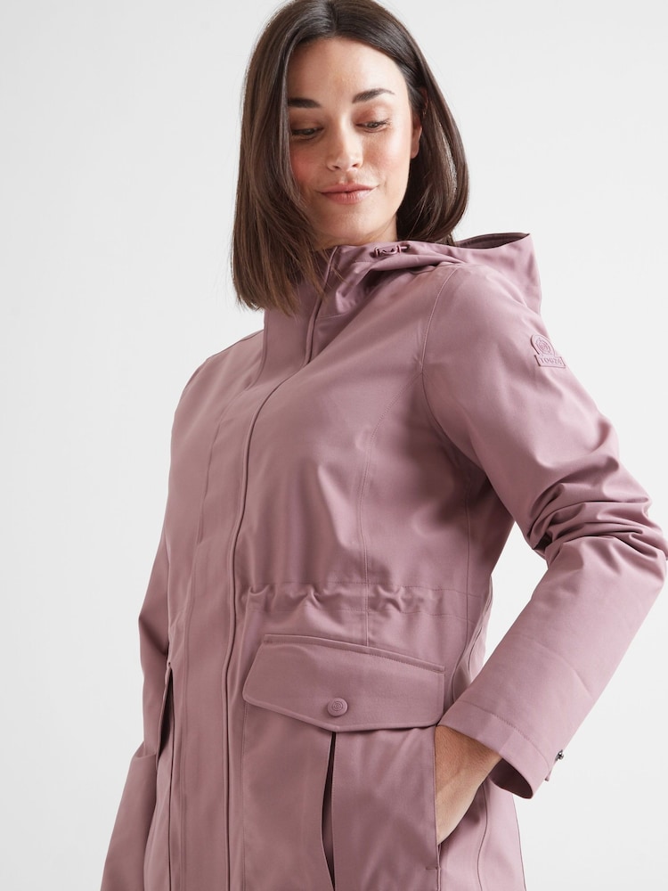 Tog 24 Purple Womens Burradon Waterproof Jacket - Image 6 of 6 Tog 24 Purple Womens Burradon Waterproof Jacket - Image 6 of 6