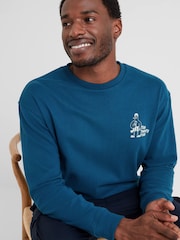 Tog 24 Blue Mens Sunnie Sweatshirt - Image 4 of 5