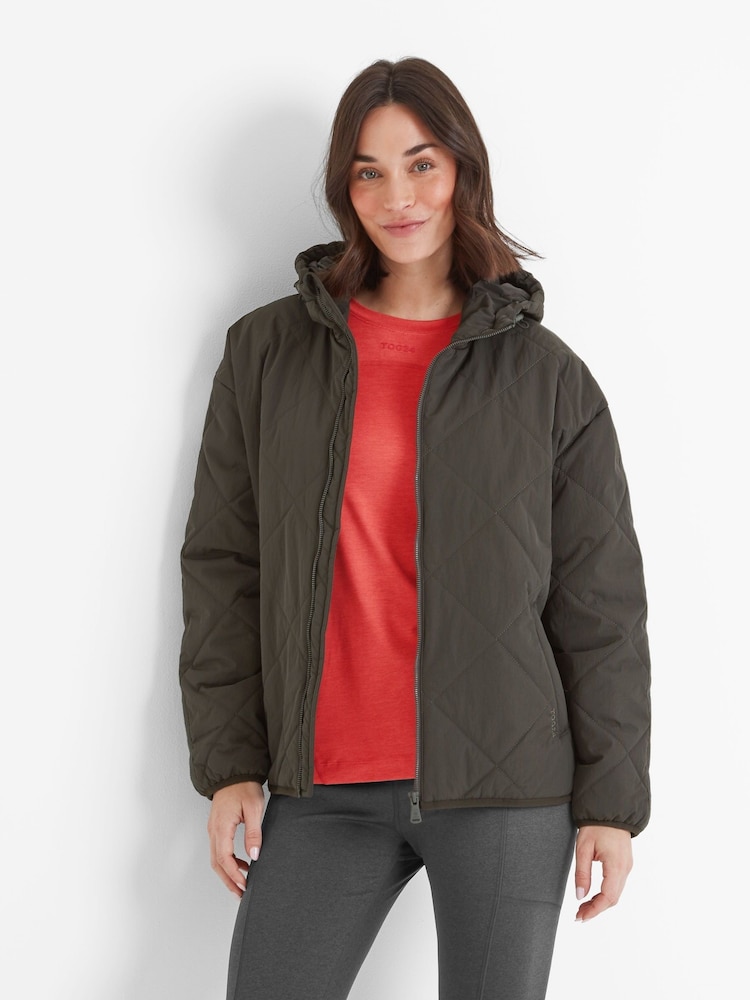 Tog 24 Black Orford Womens Hooded Padded Jacket - Image 2 of 7 Tog 24 Black Orford Womens Hooded Padded Jacket - Image 2 of 7