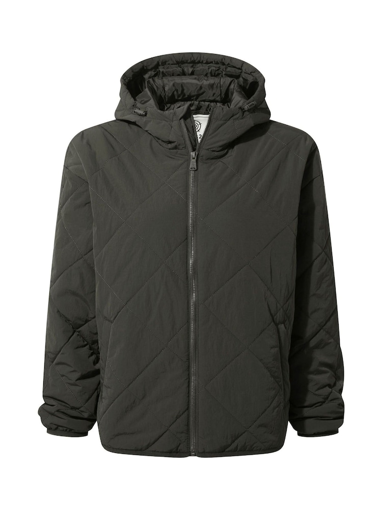 Tog 24 Black Orford Womens Hooded Padded Jacket - Image 7 of 7 Tog 24 Black Orford Womens Hooded Padded Jacket - Image 7 of 7