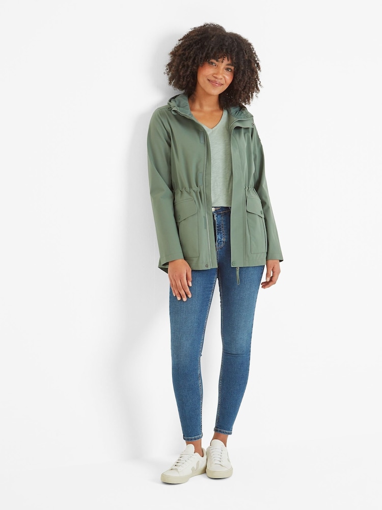Tog 24 Green Womens Burradon Waterproof Jacket - Image 1 of 7