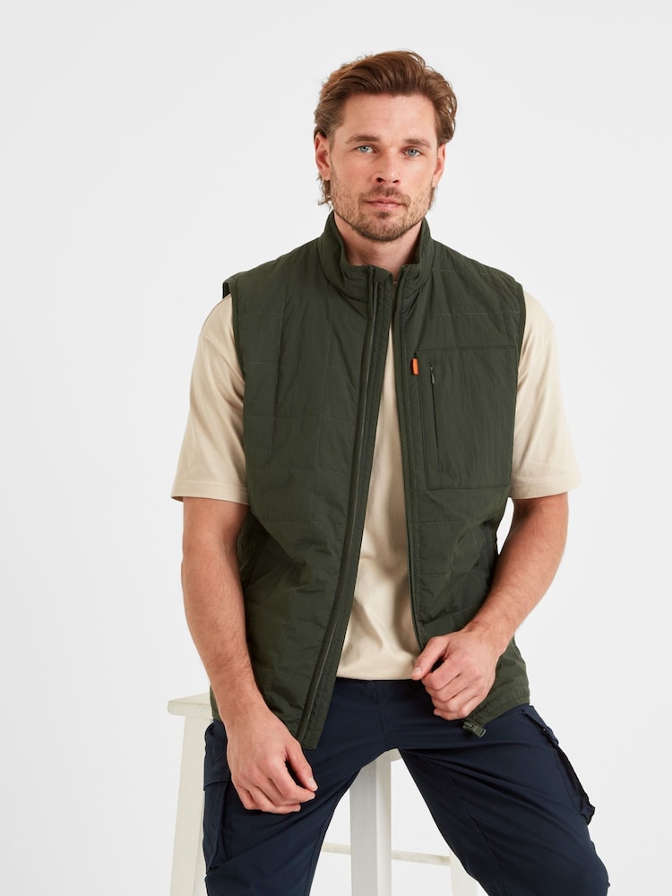 Verde oliv închis - Gilet Tog 24 pentru bărbați Elliot - Image 4 of 6