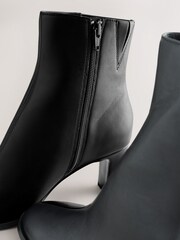 Black Forever Comfort® Block Heeled Ankle Boots - Image 7 of 9