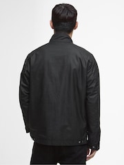Barbour® International Lexton Wax Black Jacket - Image 3 of 7