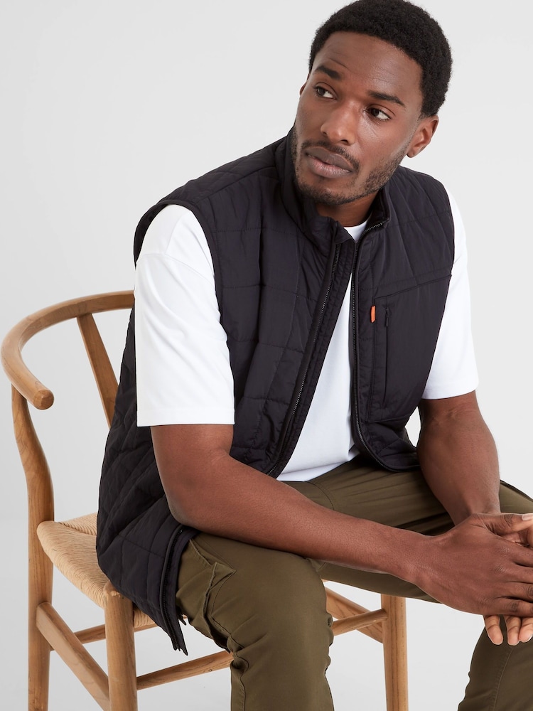 Tog 24 Black Mens Elliot Gilet - Image 5 of 8