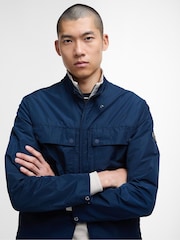 Barbour® International Blue Gorley Casual Jacket - Image 4 of 7