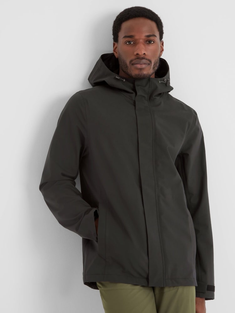 Tog 24 Black Mens Flynn Waterproof Jacket - Image 2 of 6 Tog 24 Black Mens Flynn Waterproof Jacket - Image 2 of 6