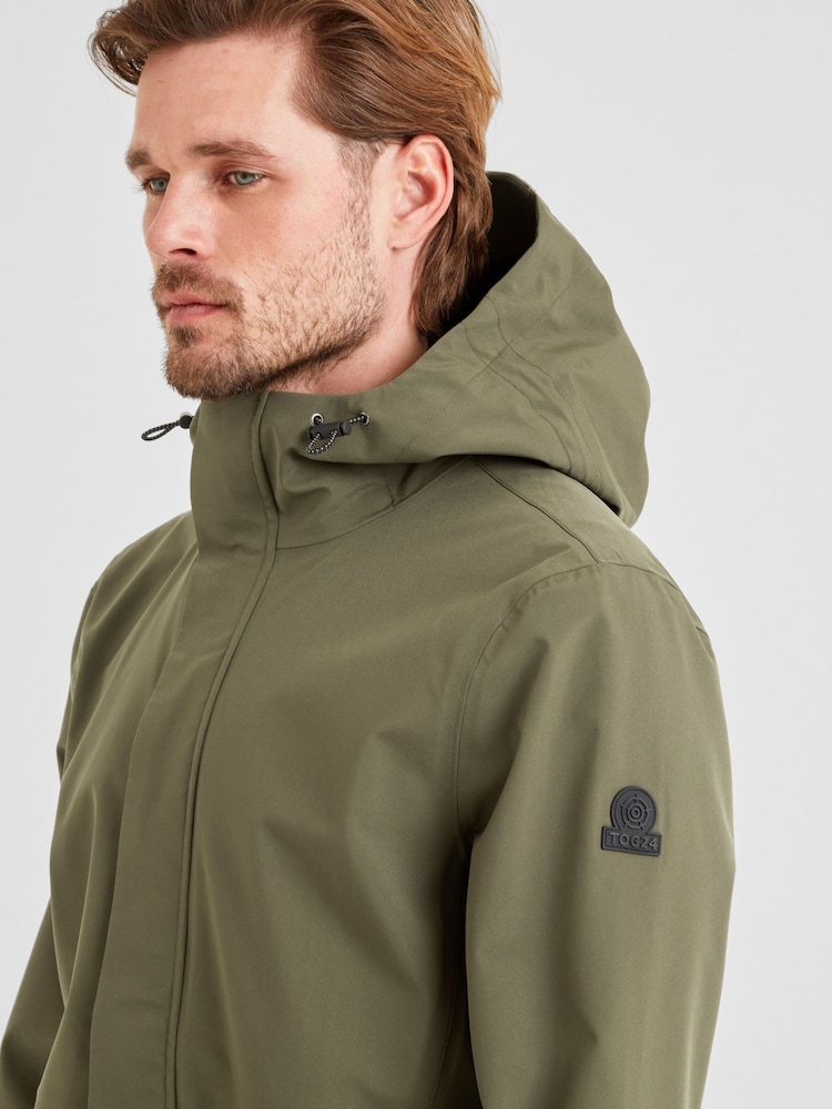 Tog 24 Green Mens Flynn Waterproof Jacket - Image 5 of 5