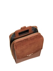 Dune London Tan Sunrise Basic Phone Cross-Body Bag - Image 3 of 4