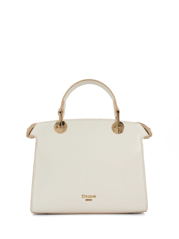 Dune London White Daily Medium Winged Grab Bag - Image 2 of 5