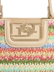 Dune London Natural Suede Dilly Small Grab Handle Bag - Image 3 of 5