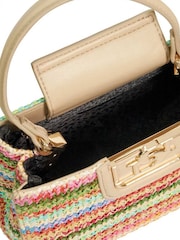 Dune London Natural Suede Dilly Small Grab Handle Bag - Image 4 of 5