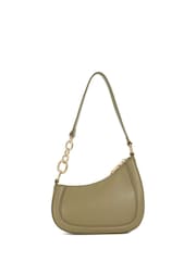 Dune London Green Direction Small Smart Scoop Shoulder Bag - Image 3 of 5