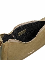 Dune London Green Direction Small Smart Scoop Shoulder Bag - Image 4 of 5
