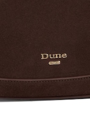 Dune London Brown Smart Direction Small Scoop Shoulder Bag - Image 6 of 6