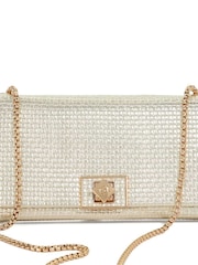 Dune London Gold Serenities Turnlock Detail Chain Bag - Image 4 of 5