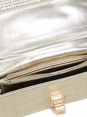 Dune London Gold Serenities Turnlock Detail Chain Bag - Image 5 of 5
