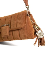 Dune London Brown Chelsea Pillow Shoulder Bag - Image 3 of 6