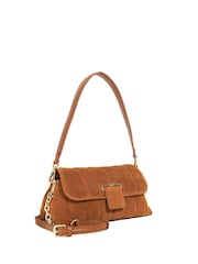 Dune London Brown Chelsea Pillow Shoulder Bag - Image 4 of 6