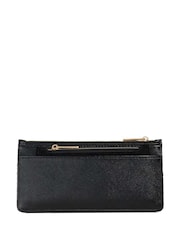 Dune London Black Chrome Karlos Long Turn Lock Purse - Image 2 of 4